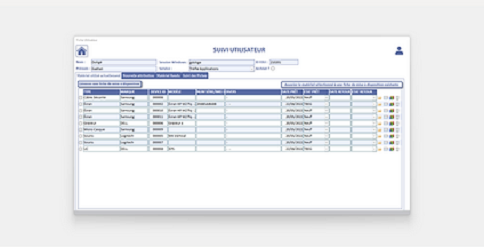 Réalisation Trèfle Applications - Inventaire informatique