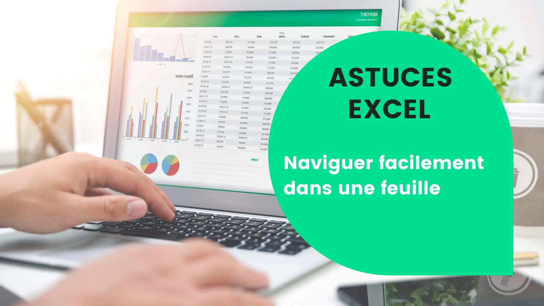 Trèfle Applications - Astuces Excel - Naviguer facilement dans une feuille excel
