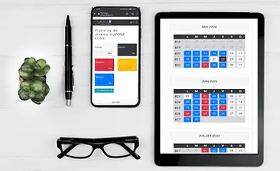 Trèfle Applications - Kieou, planning prévisionnel