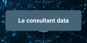 Schéma illustrant l’intervention d’un consultant data pour automatiser, analyser et structurer les données en entreprise