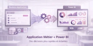 Comment l’intégration d’une application métier avec Power BI transforme les données opérationnelles en décisions fiables et actionnables